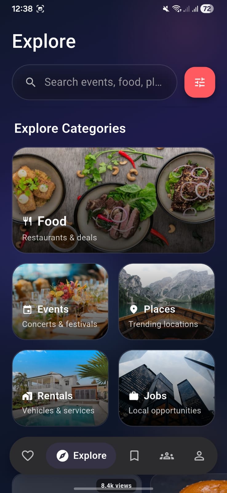 Finde UI Screen 4 - Kazi Nowshad Abir & Vivago Technologies UI/UX Design